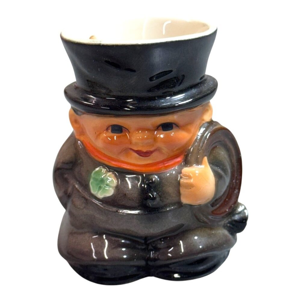 Toothpick Holder Chimney Sweep Toby Mug Goebel 1972 Mini Irish Shamrock Creamer